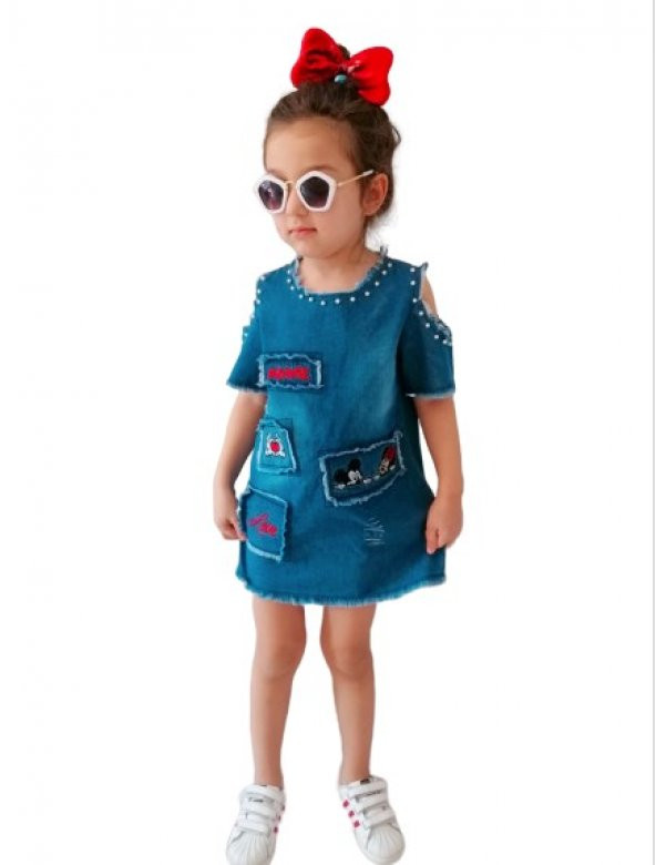 RAPAPA Kız Çocuk Trend Muhteşem Elbise 2805