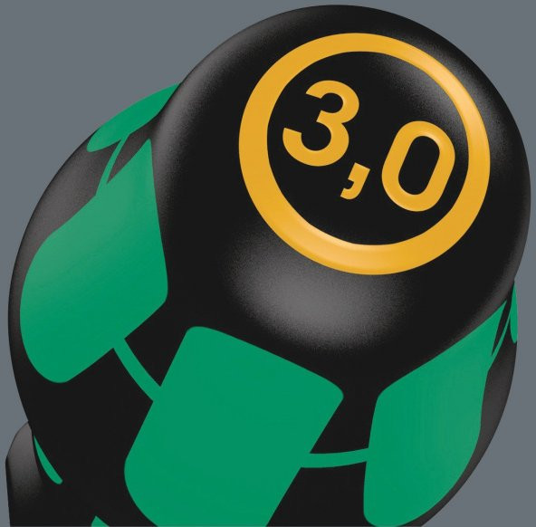 Wera 334/6 Raflı Tornavida Seti Kraftform Plus Lasertip ve Raf - 4
