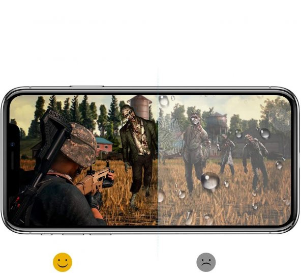 iPhone Xs Max Tam Kaplayan Ekran Koruyucu - 4