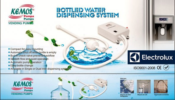 Electrolux Buzdolabı Su Pompası Bottled Water Dispensing System Flojet
