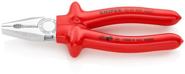 KNİPEX 03 07 200 VDE KOMBİNE PENSE - 1