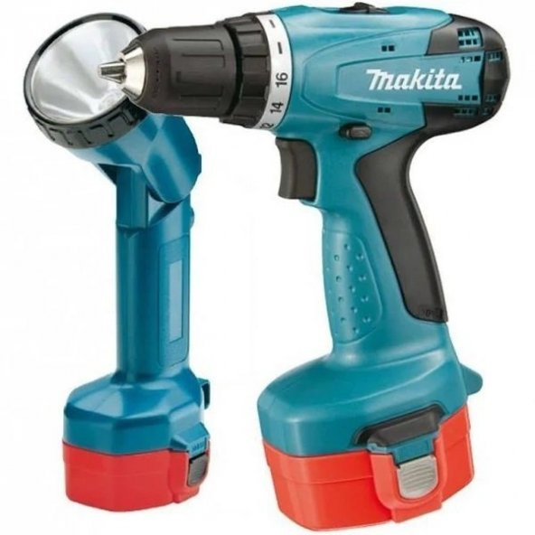 MAKİTA 6271DWPLE AKÜLÜ MATKAP-VİDALAMA+FENER SET - 2