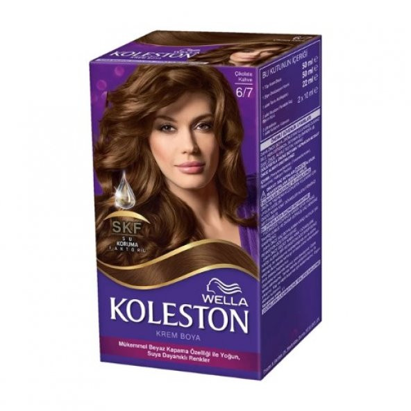 Wella Koleston Kit 6/7 Çikolata Kahve Saç Boyası