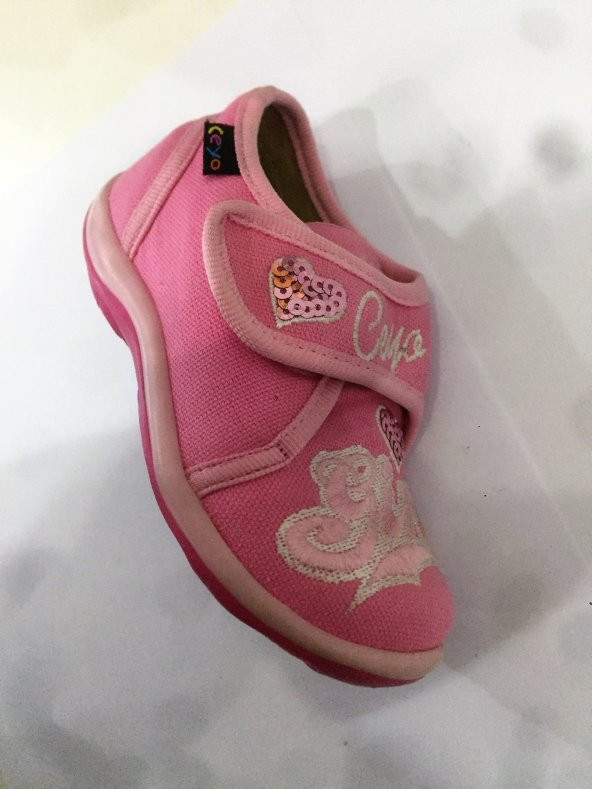 9702-9 PEMBE KIZ ÇOCUK KETEN ANATOMİK AYAKKABI - 3