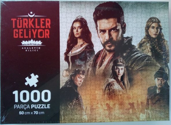 TÜRKLER GELİYOR ADALETİN KILICI 1000 PARÇA PUZZLE