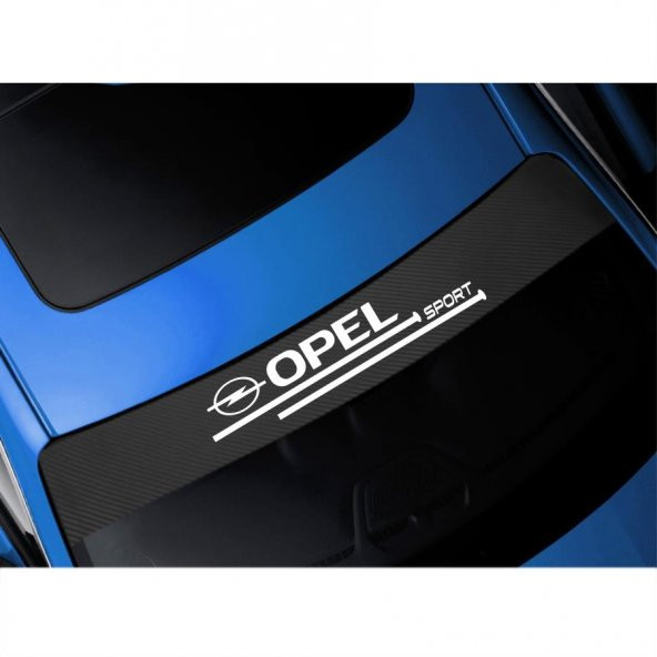 Opel için Karbon Ön Cam Oto Sticker - 2