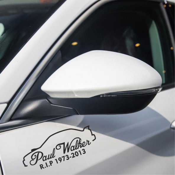 Otomobiller için R.I.P Paul Walker Sticker (2 Adet)