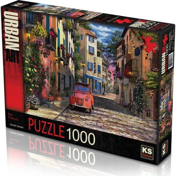 KS Games Puzzle 1000 Parça Rue Francais Puzzle Lisanslı Ürün