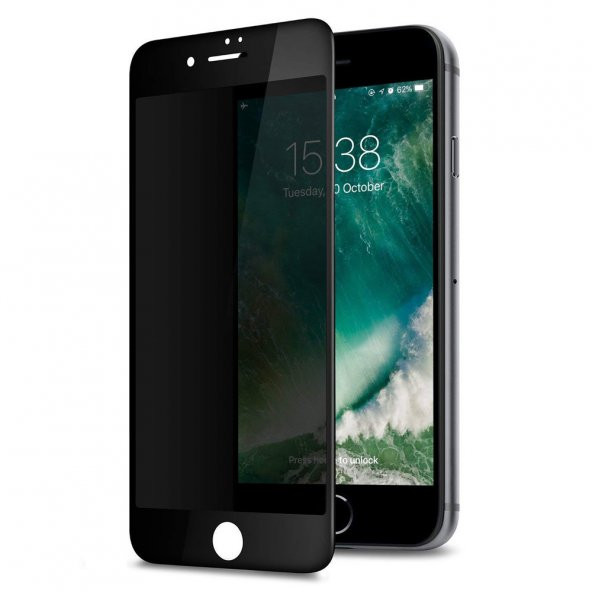iPhone 6/6s Hayalet Ekran Koruyucu Siyah