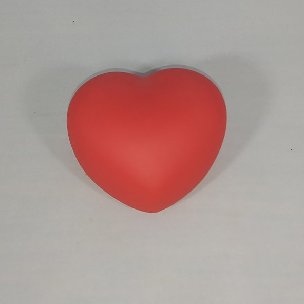 Dekoratif Mini kırmızı Kalpli Pilli Gece Lambası
