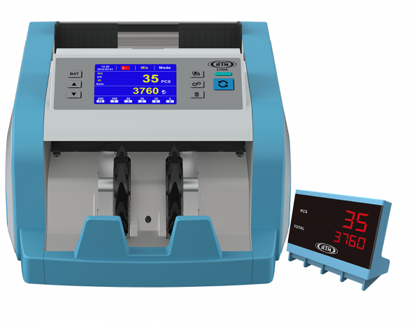 Mühlen Htm Lydıa Karışık Para Sayma Makinesi Sahte Yakalama Özelliği - 2