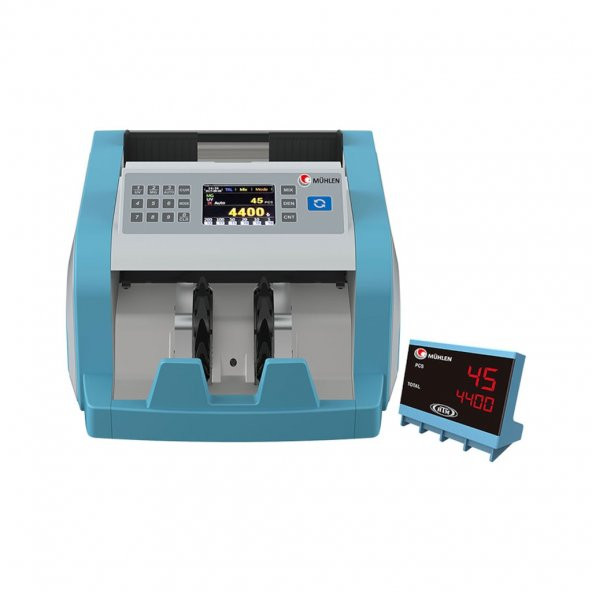 Mühlen Master Otomatik Karışık Para Sayma Makinesi Sahte Yakalama - 2