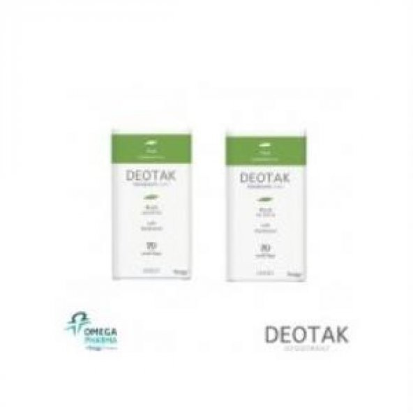 Deotak Krem Deodorant Plus 35 ml 2 Adet