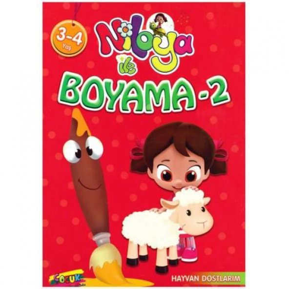 Keskin Color Niloya 20*28 8 Yaprak Renkli Boyama Kitabı