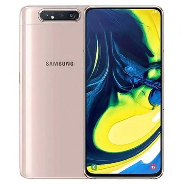 Samsung Galaxy A80 2019 128GB Gold (İthalatçı Garantili Outlet Ürün)