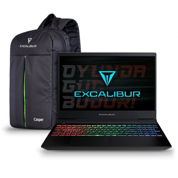 Excalibur G770.1075-BEH0A Intel 10.Nesil i7-10750H 16GB RAM 480GB SSD 4GB GTX1650 W10 - 2