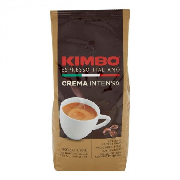 Kimbo Crema Intensa Çekirdek Kahve (1000 gr)
