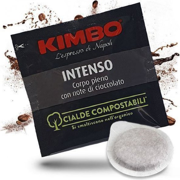 Kimbo Intenso Yassı Pod Kahve (100 lük kutuda)
