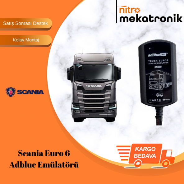Scania Euro 6 Adblue Emilatör
