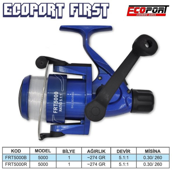 Ecoport First 5000 Olta Makinesi Mavi