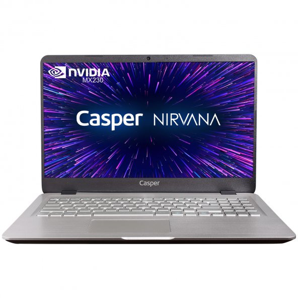 Casper Nirvana S500.1021-AD50X-G Intel Core i5 10210U 12GB 240GB SSD MX230 Freedos 15.6" Taşınabilir Bilgisayar