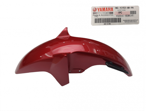 Yamaha YBR 125 ESD Orjinal Kırmızı Ön Çamurluk 18C-Y2151-00-P0