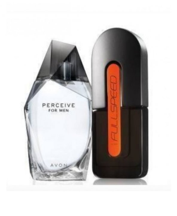 Avon fulspeed erkek parfümü ,Perceive erkek parfümü 2 li set