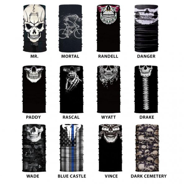 Knmaster Kuru Kafa Buff Bandana Boyunluk Maske TÜRK MARKASI - 2
