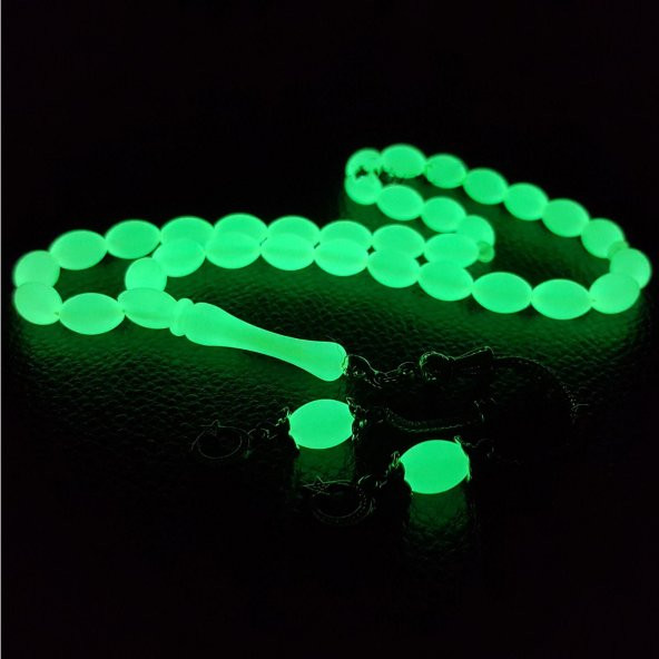 Ayyıldız Püskül Kokulu Arpa Kesim Fosforlu Tesbih