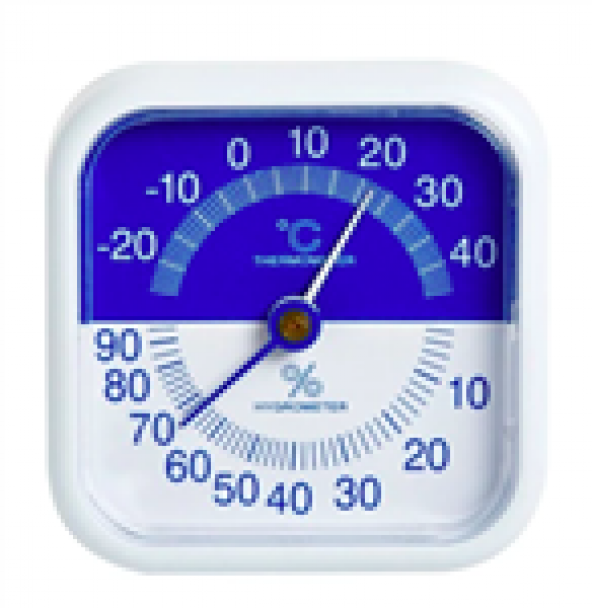 Termometre+Hidrometre(nem ölçer) ikisi bir arada 8cm*8cm