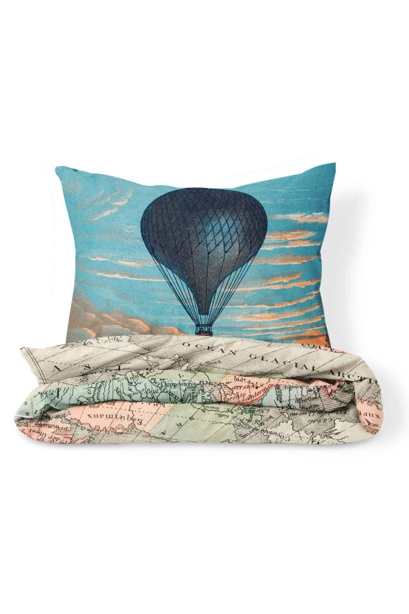 Colombus Çift Kişilik Nevresim Seti - Resim 2