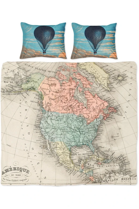 Colombus Çift Kişilik Nevresim Seti ürün görseli