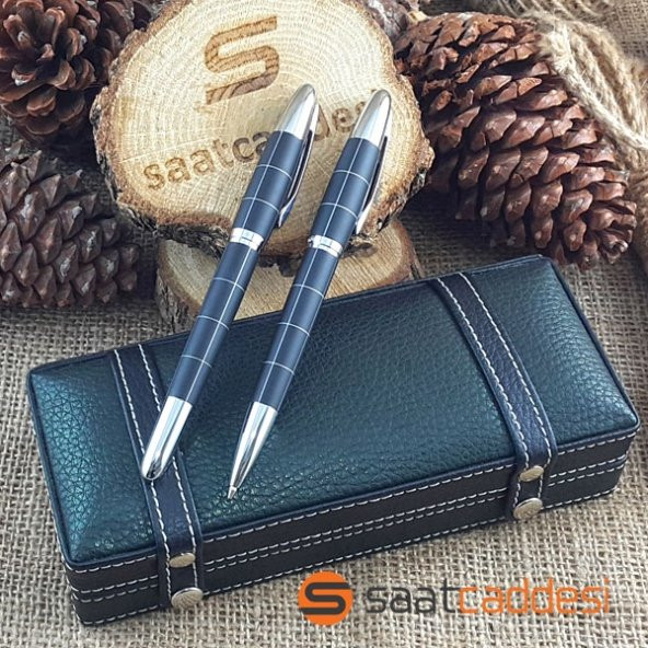 Steel Pen 2 li Metal Kalem Seti - Siyah - 3