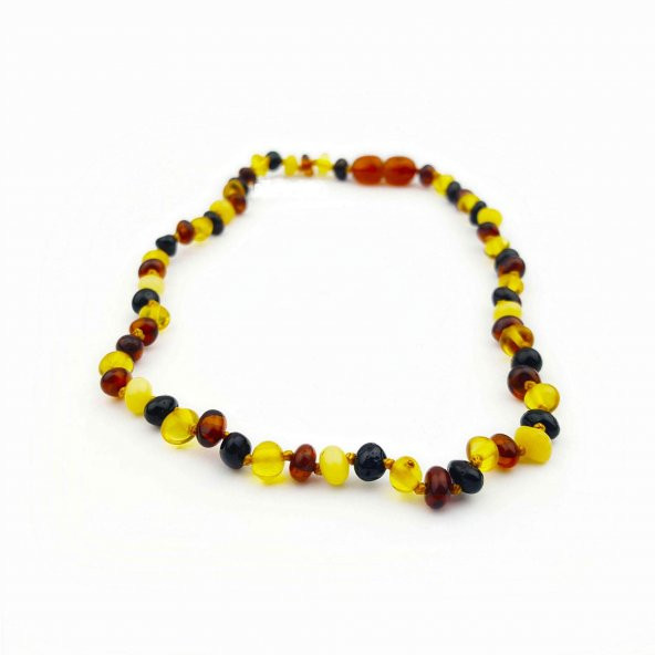 Pigado Jewelry Gerçek Damla Kehribar Bebek Diş Kolyesi - 2