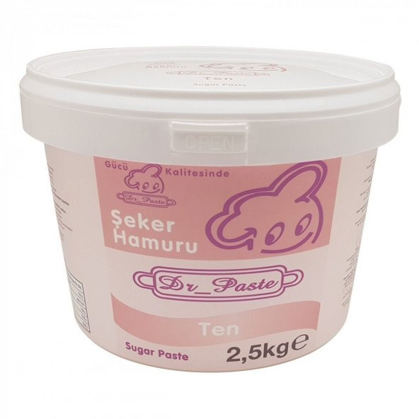 Dr. Paste Şeker Hamuru Ten 2.5 KG - 1