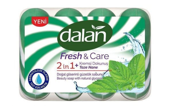 Dalan Fresh Care Güzellik Sabunu Taze Nane 4x90=360 Gr