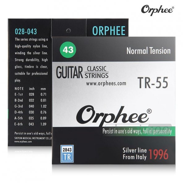 ORPHEE TR-55 KLASİK GİTAR TAKIM TEL
