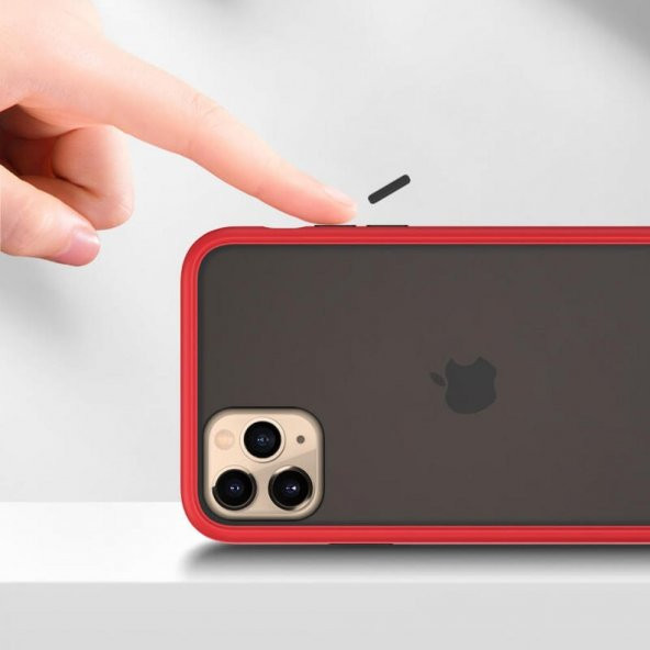 iPhone 11 Pro Max Benks Magic Smooth Kılıf Kırmızı - 3