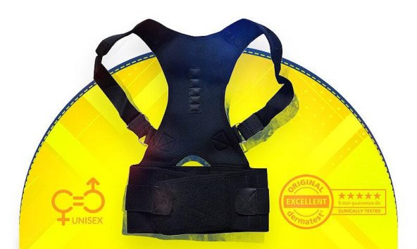 Kifoz Skolyoz Korsesi Kamburluk Önleyici Korse Korsesi Dik Duruş Korsesi - 7