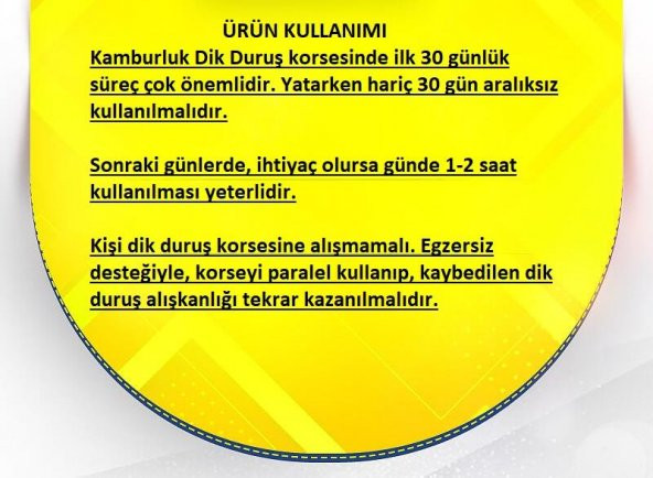 Kifoz Skolyoz Korsesi Kamburluk Önleyici Korse Korsesi Dik Duruş Korsesi - 8