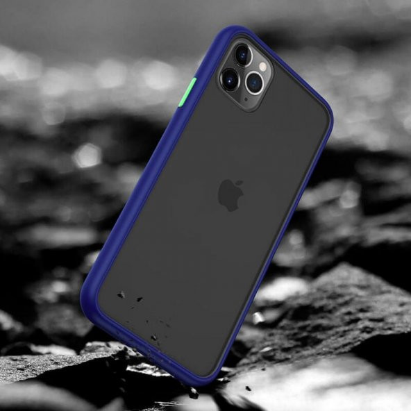 iPhone 11 Pro Max Benks Magic Smooth Kılıf Mavi - 2