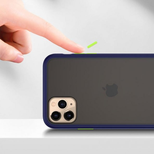 iPhone 11 Pro Max Benks Magic Smooth Kılıf Mavi - 3