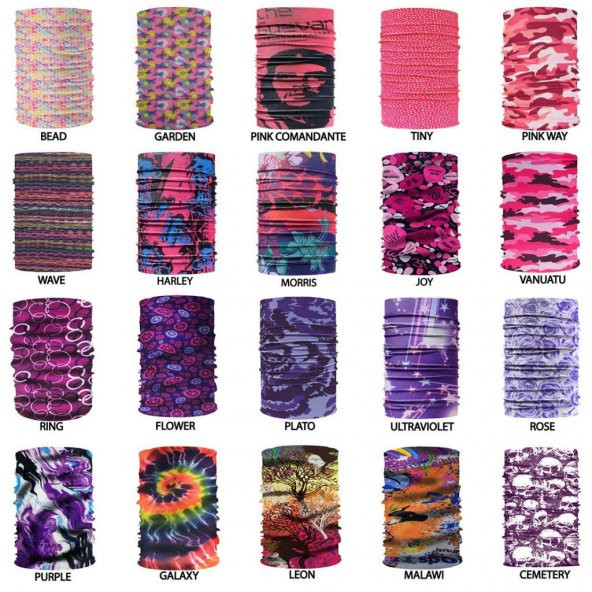 Knmaster Buff Çok Amaçlı Bandana Boyunluk TÜRK MARKASI+200 Çeşit - 6
