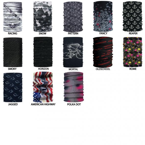 Knmaster Buff Çok Amaçlı Bandana Boyunluk TÜRK MARKASI+200 Çeşit - 11