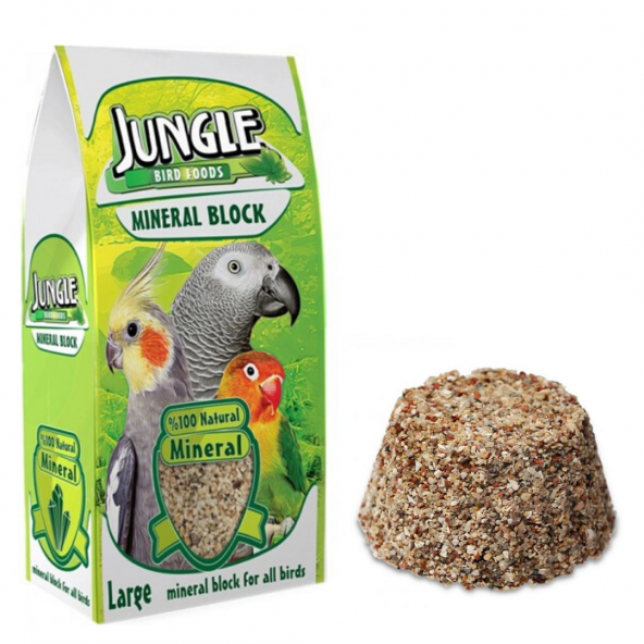 Jungle Mineral Blok Kuşlar İçin Gaga Taşı Büyük