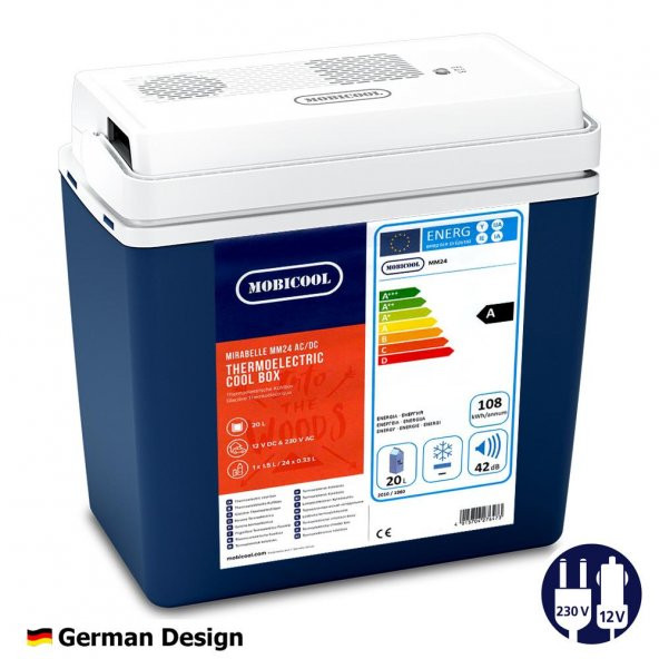 Mobicool MM24 12/220Volt AC/DC 20 Litre Oto Buzdolabı - 1
