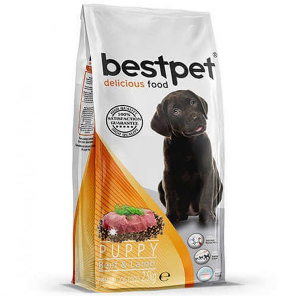 Bestpet Puppy Kuzu Dana Etli Yavru Köpek Maması 2,5 Kg