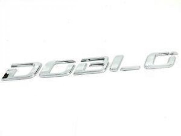FIAT DOBLO ARKA  BAGAJ KAPUTU UZERI YAZI 2016-2018   (52052874)