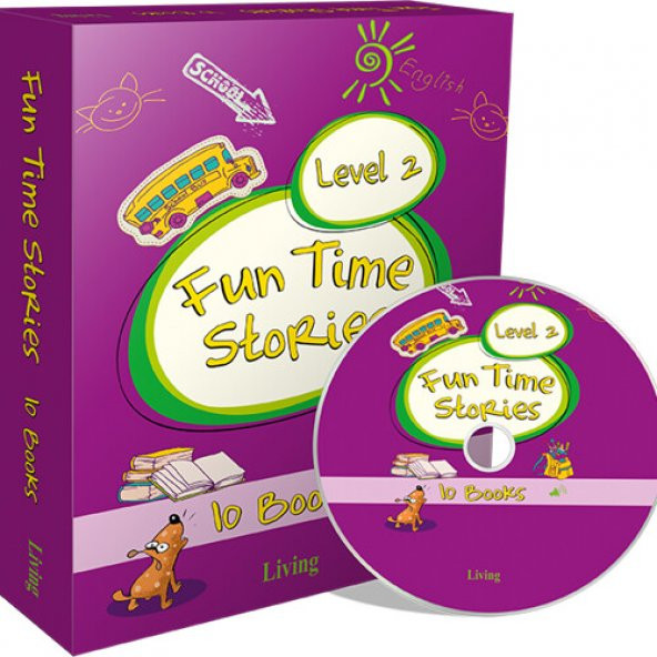 Level - 2 - Fun Time Stories (10 Kitap+Cd)