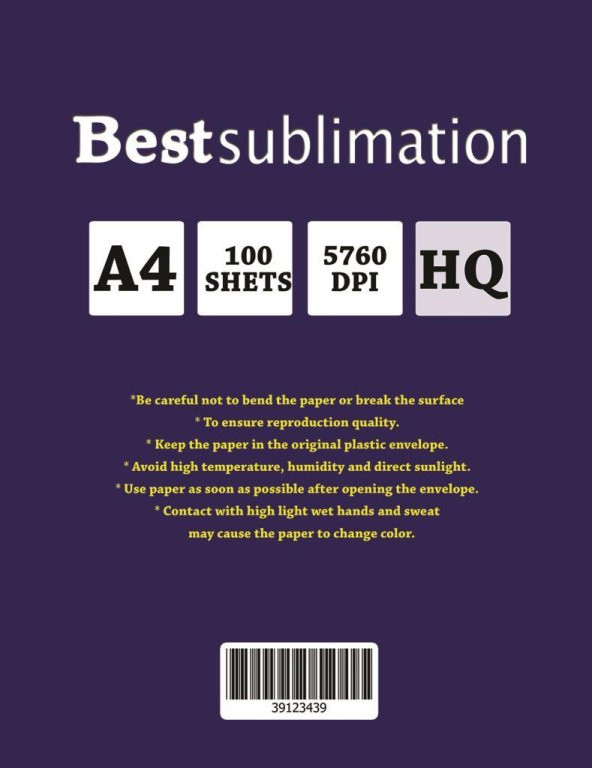 Best Sublimasyon 20x30 A4 Transfer Baskı Kağıdı - 2